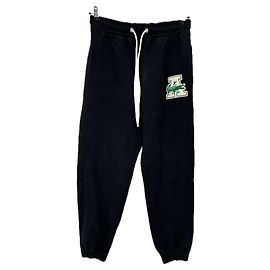 Conjunto de moletom preto com logo Lacoste x Awake Preto