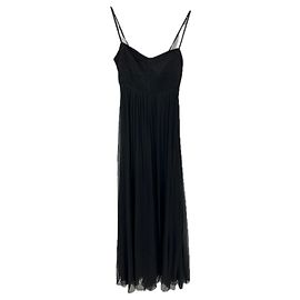 Autre Marque Robe noire transparente Noir