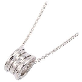 Bulgari Collar Bvlgari B.zero1 en oro blanco de 18K Plata