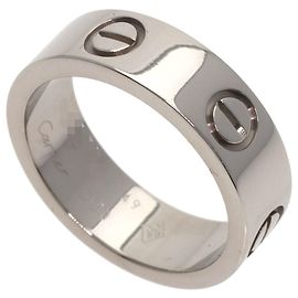 Cartier Love Ring in 18K White Gold Golden
