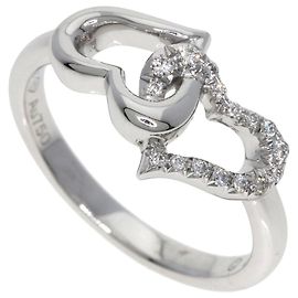 Anel Piaget Limelight em ouro branco 18K com diamantes Outro