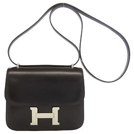 Borsa a Spalla Constance Mini Hermès Nero