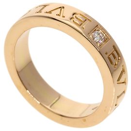 Bulgari Anillo Bvlgari Double Logo 1P con Diamante Otro