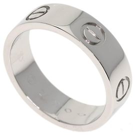 Cartier Love Ring in Platinum Other