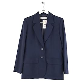 Yves Saint Laurent Blazer bleu Bleu
