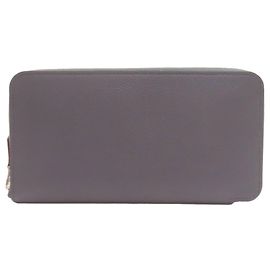Hermès Hermes Azap Silk Long Wallet Brown