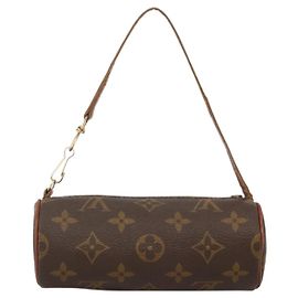 Pochette Papillon Monogram en Toile Mini Louis Vuitton Marron