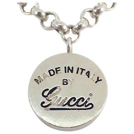 Collar Péndulo Circular GUCCI 925 Otro