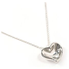 Tiffany & Co Collana Tiffany Cuore Curvo Elsa Peretti Argento