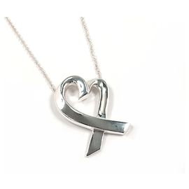Tiffany & Co Collana Tiffany Loving Heart Paloma Picasso Argento