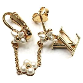 Orecchino LV Floragram di Louis Vuitton D'oro