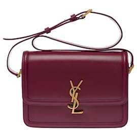 Sac YVES SAINT LAURENT en Cuir Bordeaux - 103446 Bordeaux