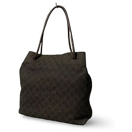 Gucci GG Canvas Tote Bag Braun Braun