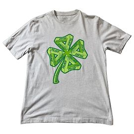 Autre Marque Camiseta Palace Skateboards Strike It Lucky Verde Cinza
