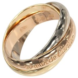 Anel Cartier Trinity em ouro rosa branco e amarelo 18K Outro