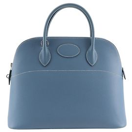 Borsa Hermès Bolide 35 Blu