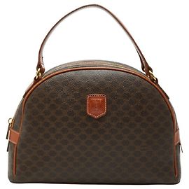 Céline Borsa Celine Macadam Marrone