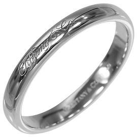 Tiffany & Co. Notes Lucida Band Ring in Platinum 950 Other