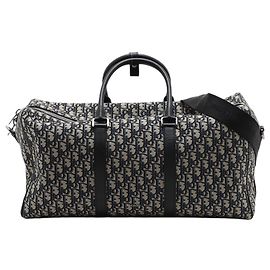 Dior Blue Oblique Canvas Lingot 50 Blue Navy blue