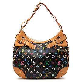 Louis Vuitton Greta Multicolore Nero Nero