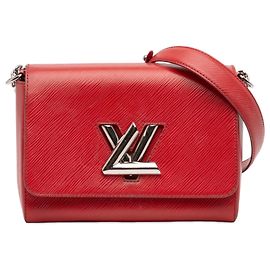 Louis Vuitton Rouge Epi Twist MM Rouge