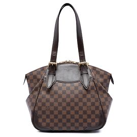 Louis Vuitton Marrom Damier Ebene Verona MM Marrom