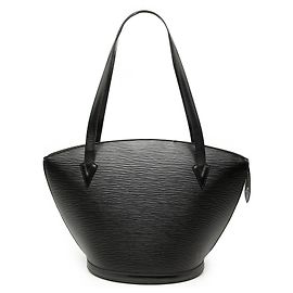Louis Vuitton Saint Jacques GM in Epi Nero con Tracolla Lunga Nero