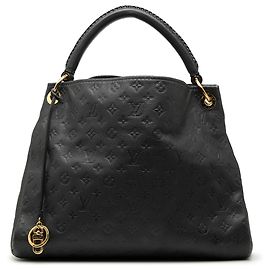 Louis Vuitton Blu Monogram Empreinte Artsy MM Blu Blu navy