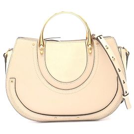 Chloé Bolsa de mão de couro camurça Chloe Pixie bege Marrom Bege