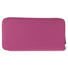 Hermès Hermes Azap Long Silk'in Pink Wallet Pink