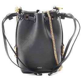 Chloé Borsa a spalla in pelle micro Marcie di Chloe Nero