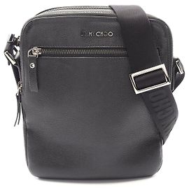 Borsa a Spalla in Pelle BLAINE di Jimmy Choo Nero