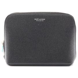 Bolso de cuero Yves Saint Laurent Negro