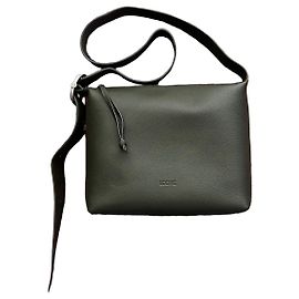 Loewe Loop Shoulder Bag Dark Green Leather Dark green