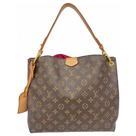 Borsa a Spalla Graceful PM Monogramma Louis Vuitton Marrone