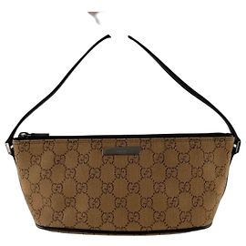 Borsa da barca GG supreme Gucci Marrone