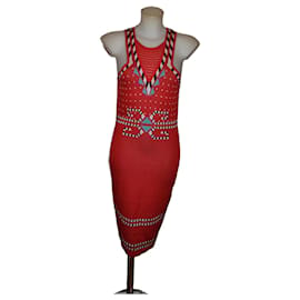 Robe midi Versace multicolore Multicolore