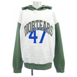 Sudadera con capucha Dior Blanco Verde