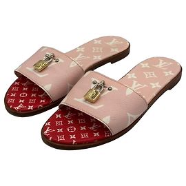 Louis Vuitton Sandali Rosa Rosso