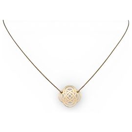 COLAR GINETTE NY MINI PURITY ON CHAIN EM OURO AMARELO 18K Dourado
