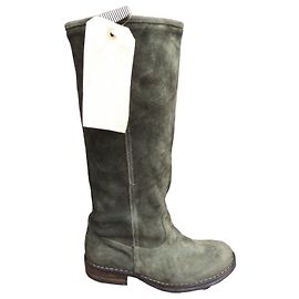 Bottes Fiorentini+Baker Fabula Old Trafford Vert Olive Daim Vert olive