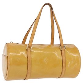 LOUIS VUITTON Handtasche Monogram Vernis Bedford Beige M91006 LV Auth BAZ767 Beige