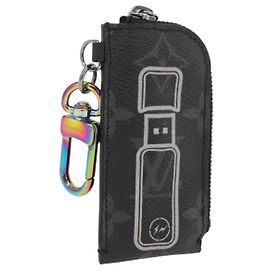 LOUIS VUITTON Monogram Eclipse Porte Clés Etoui Support de Clé MP1856 Auth YKZ927A Monogramme