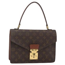 LOUIS VUITTON Monogram Concorde Handtasche M51190 Auth LV ka3781 Monogramm