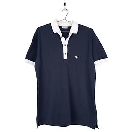 Polo a maniche corte Dior Homme 'Bee' Blu navy