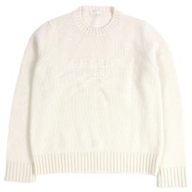 Malha de Lã Virgem Prada Branco