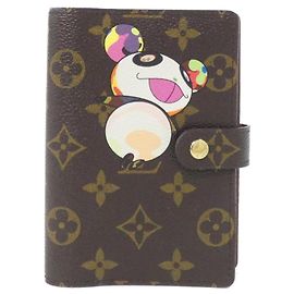 Agenda PM Monogram Panda Louis Vuitton R20011 Marron