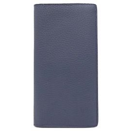 Cartera Brazza de Taurillon Louis Vuitton Azul marino