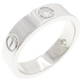Anillo Cartier Love Medio-Diamante Dorado