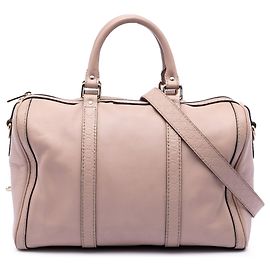 Bolso Joy Boston de piel de ternera microguccissima rosa medio Gucci Rosa